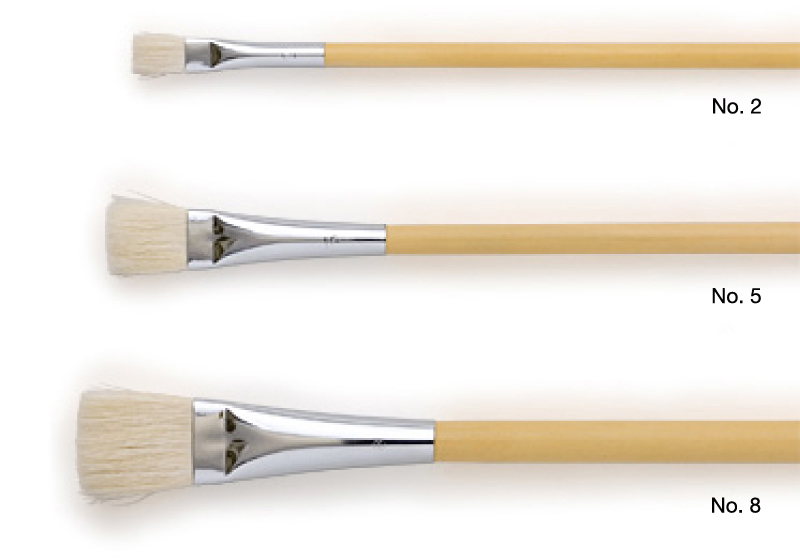 Flat brushes